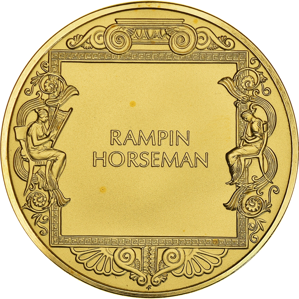 United States of America, Medal, The Art Treasures of Ancient Greece, Rampin