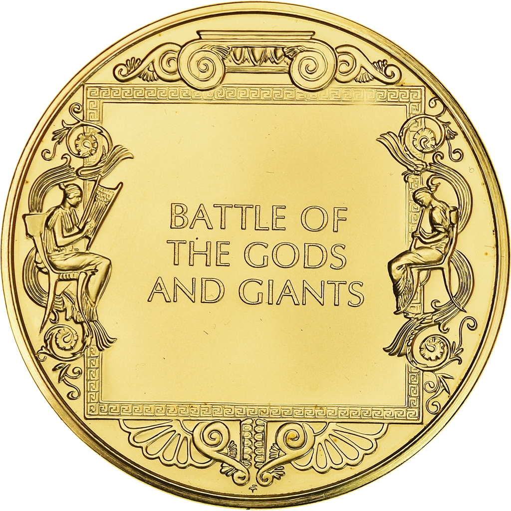 United States of America, Medal, The Art Treasures of Ancient Greece, Battle of