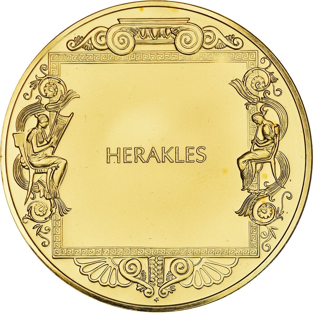 United States of America, Medal, The Art Treasures of Ancient Greece, Herakles