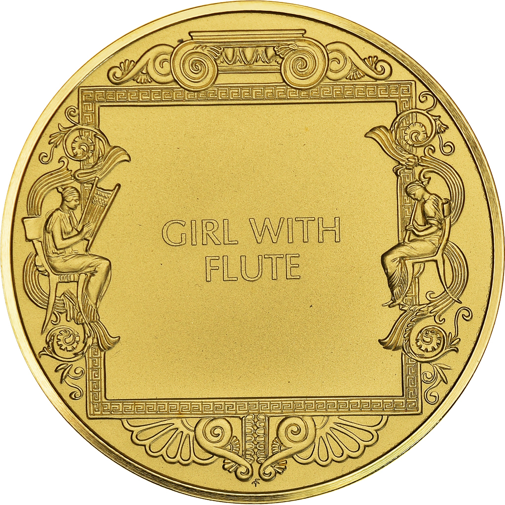 United States of America, Medal, The Art Treasures of Ancient Greece, Girl with