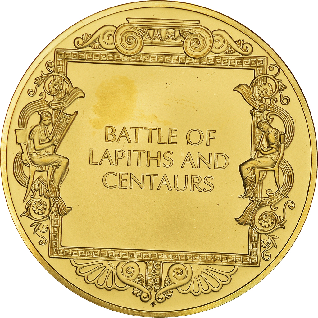 United States of America, Medal, The Art Treasures of Ancient Greece, Battle of