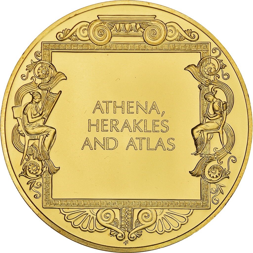 United States of America, Medal, The Art Treasures of Ancient Greece, Athena