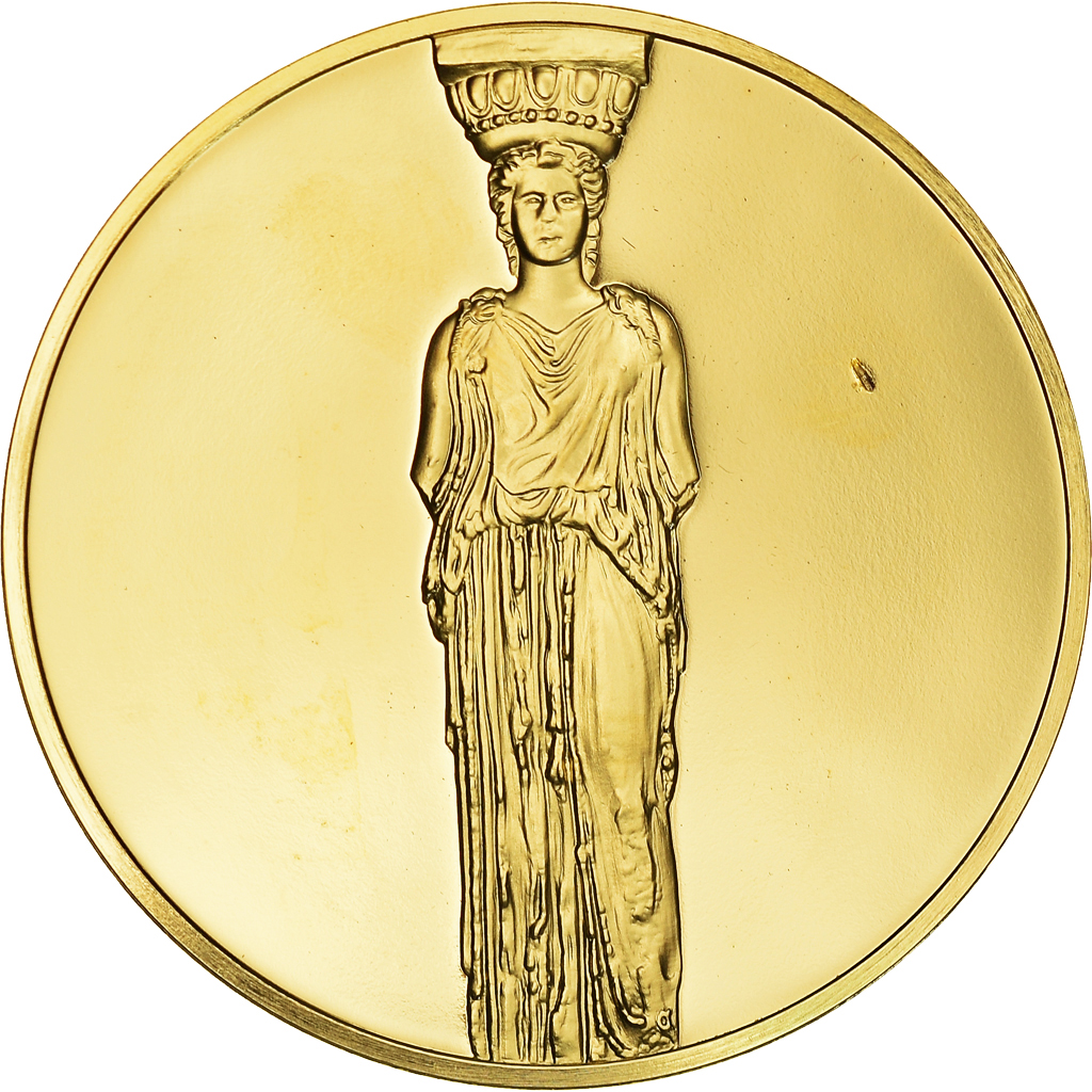 United States of America, Medal, The Art Treasures of Ancient Greece, Karyatid