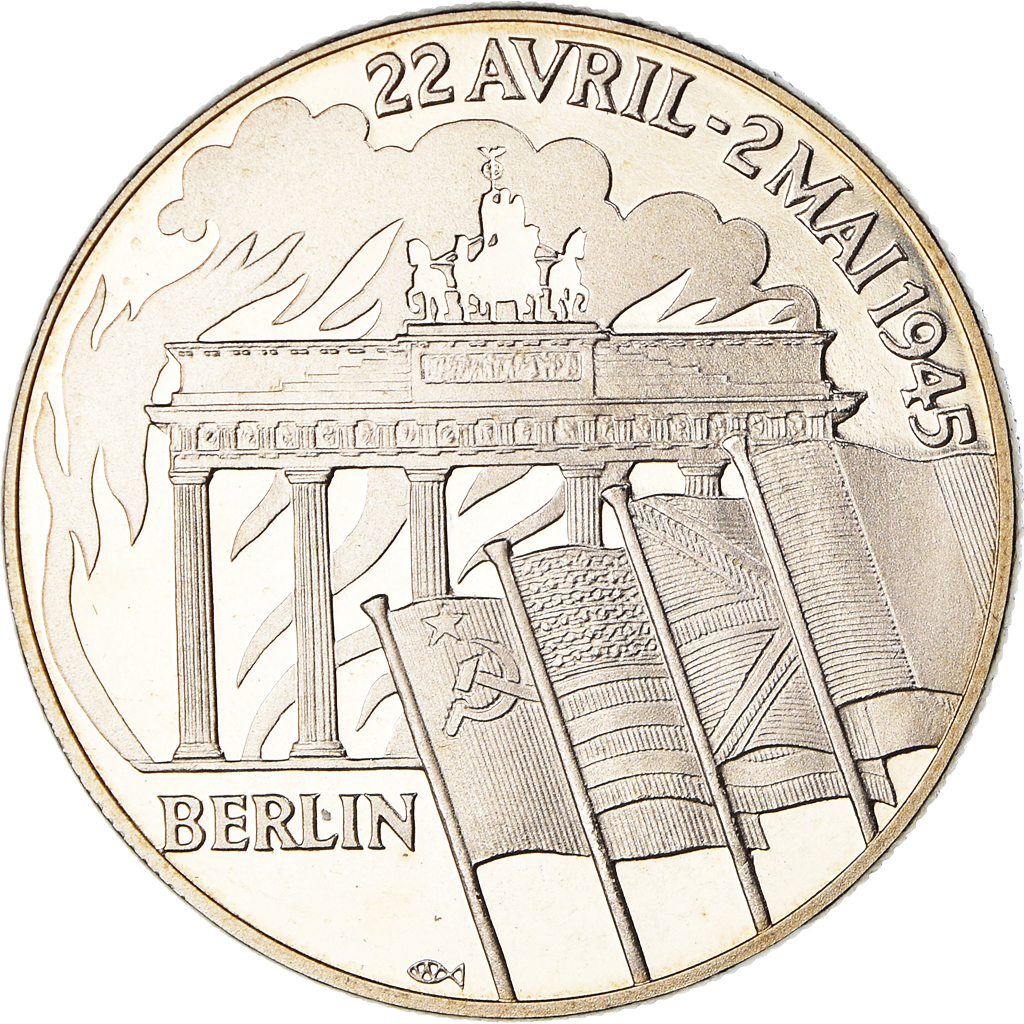 France, Medal, Berlin - 22 Avril - 2 Mai 1945, WAR, 1939-1945, 