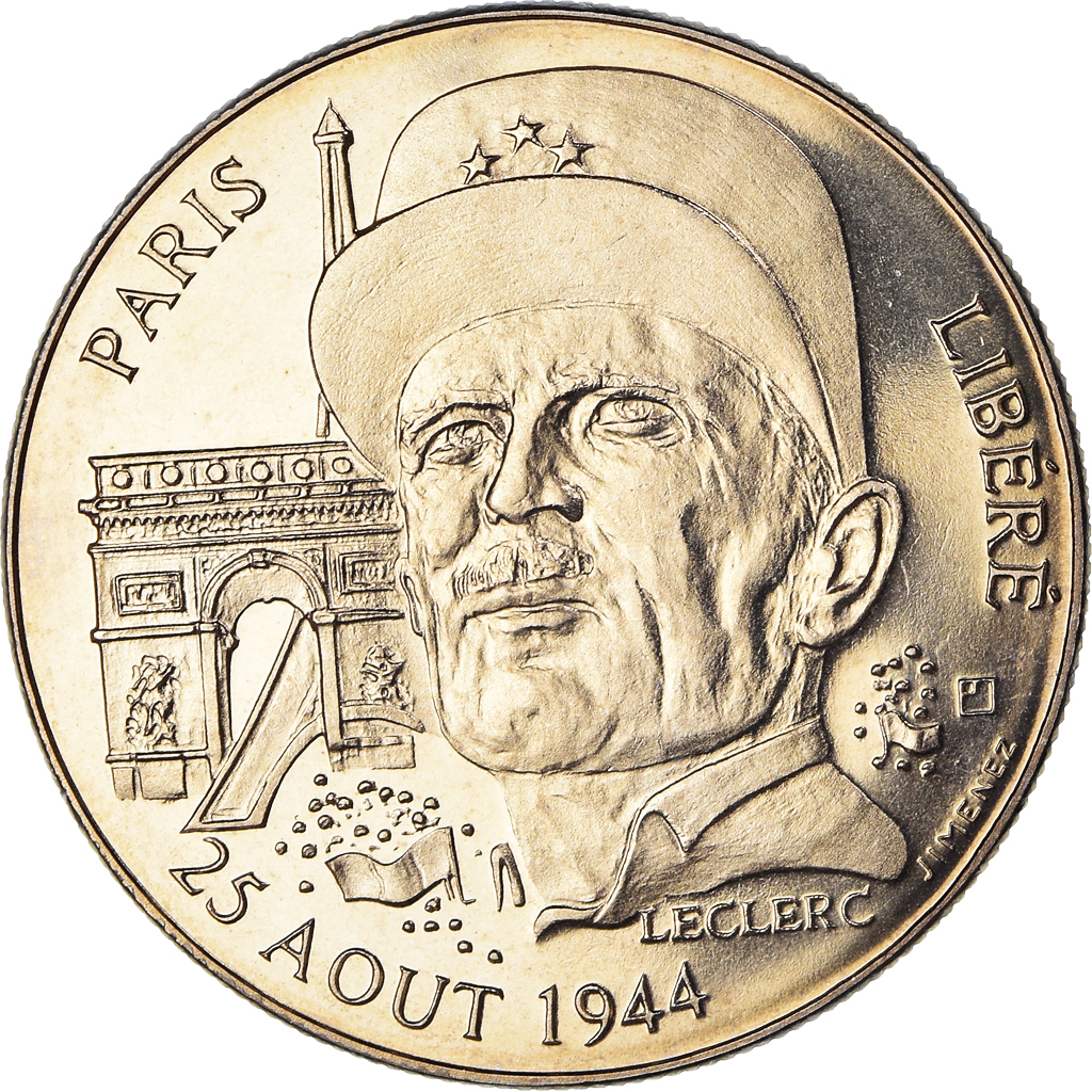 Francia, medalla, Paris libéré - 25 Aout 1944, WAR, 1939-1945, FDC, Cobre -