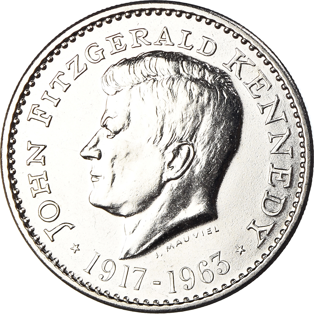 United States of America, Medal, John Fitzgerald Kennedy, Politics, Mauviel