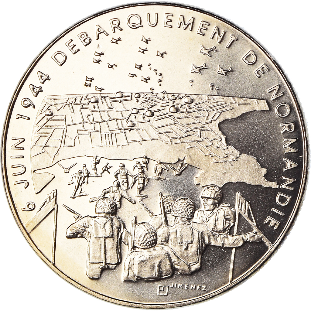 France, Medal, 1939-1945, Débarquement de Normandie, WAR, 