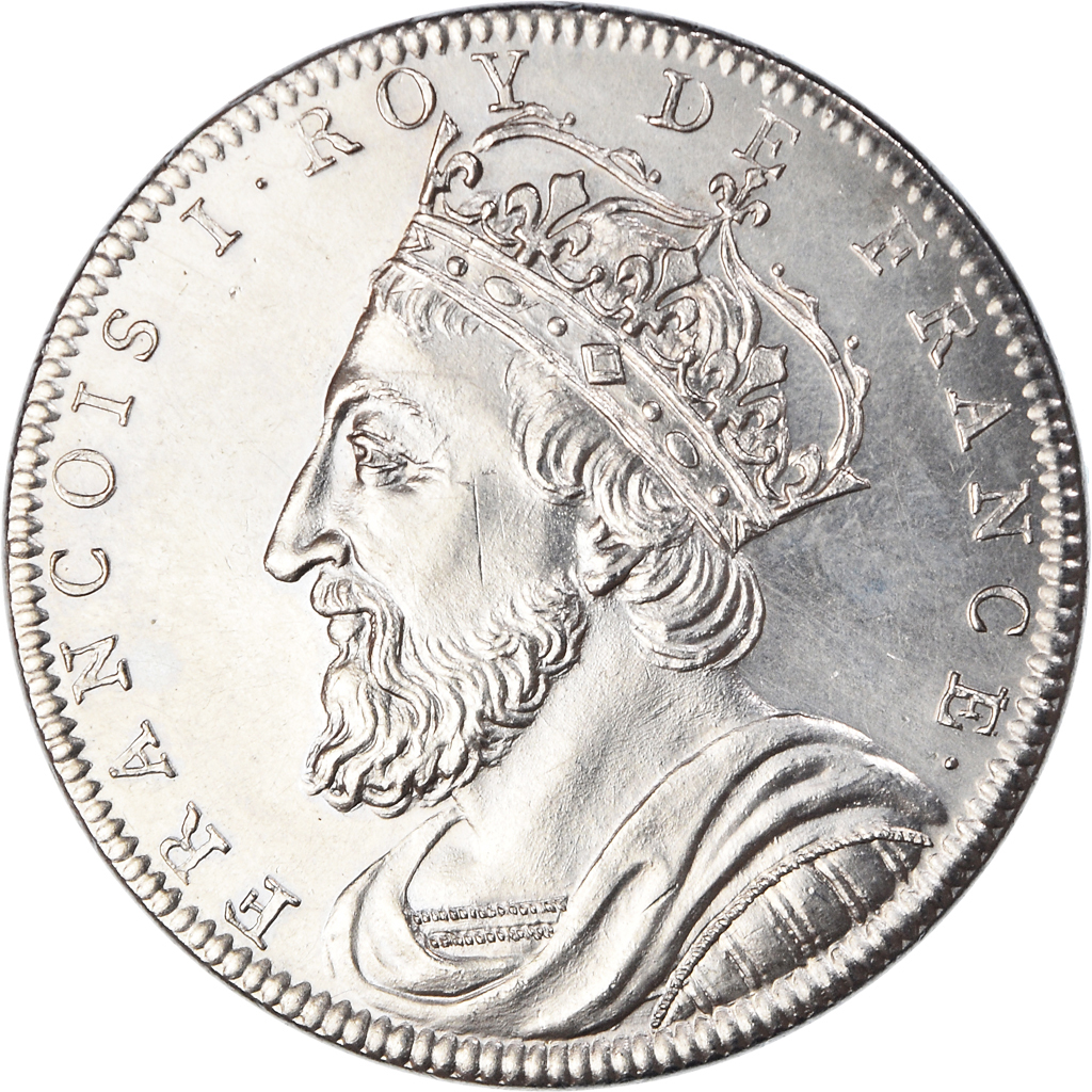 France, Medal, Les Rois de France, François Ier, History, Piéfort, 
