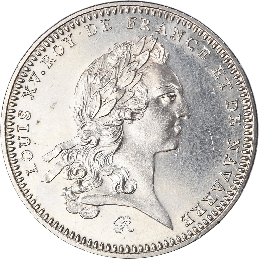 France, Medal, Roi de France, Louis XV, History, Piéfort, 
