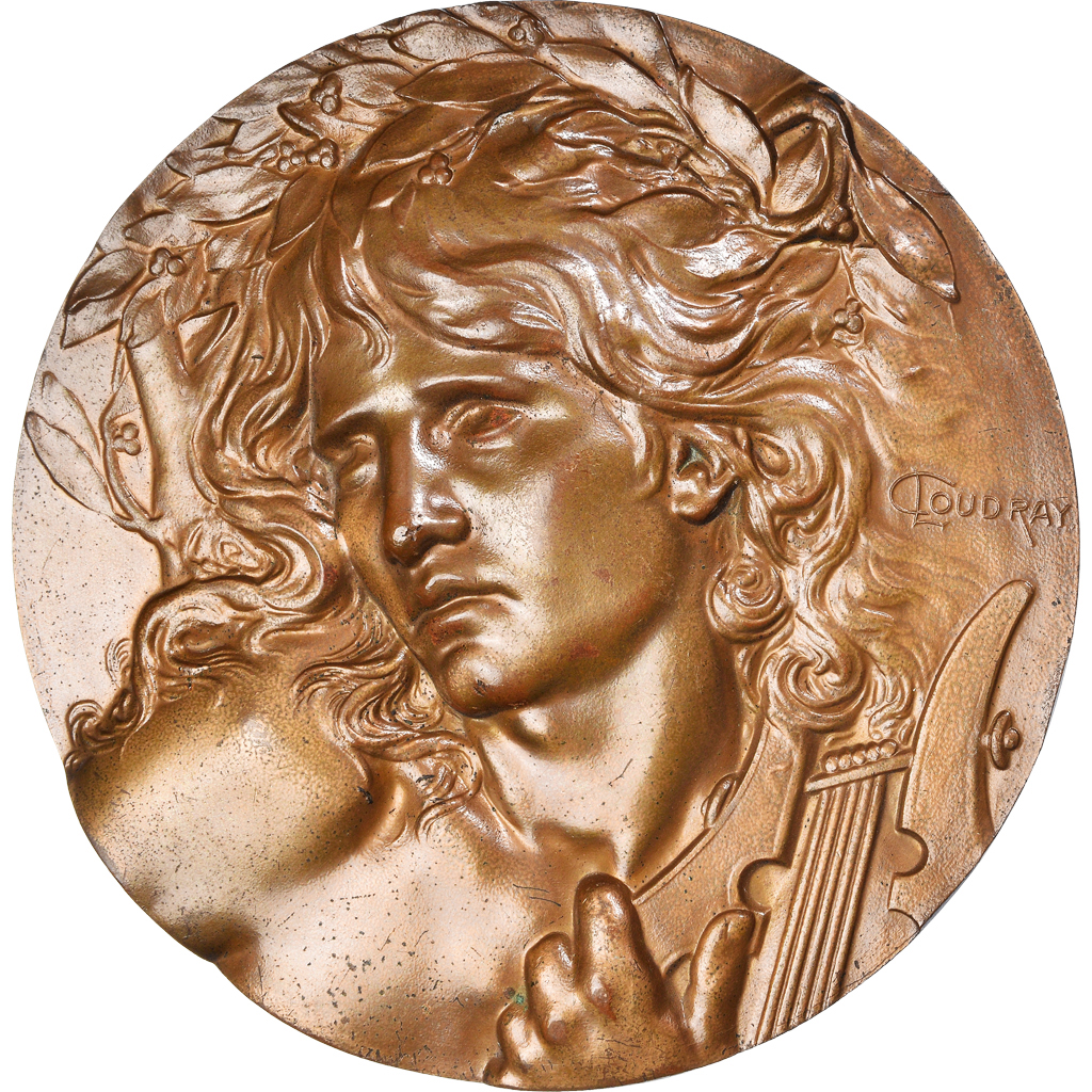 Frankreich, Medaille, L'Etoile d'Or des Lilas, Musique, 1969, Coudray, VZ