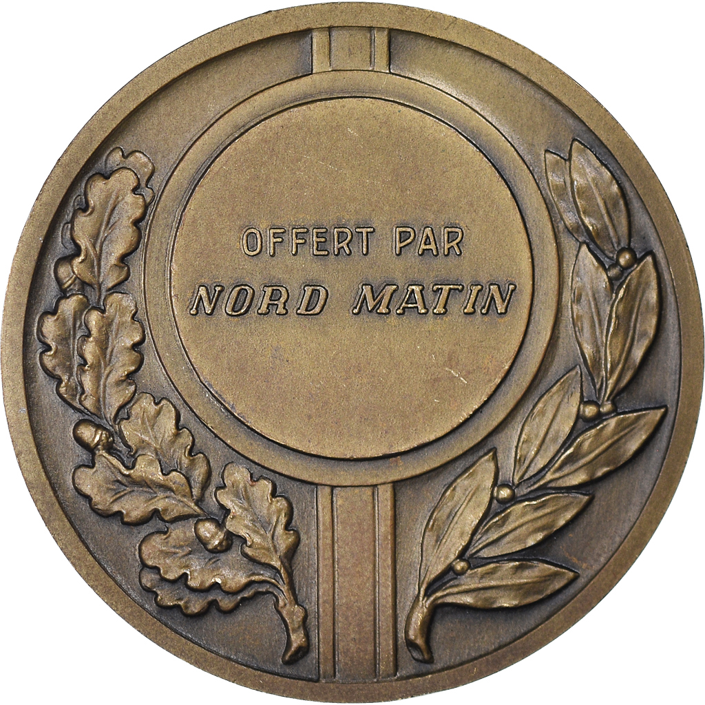 France, Medal, Presse, Nord Matin, Augis, , Bronze