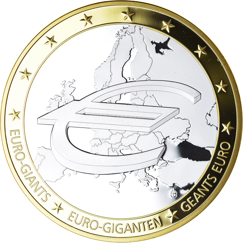 France, Medal, Géants Euro, Politics, 2009, Free Movement of Services