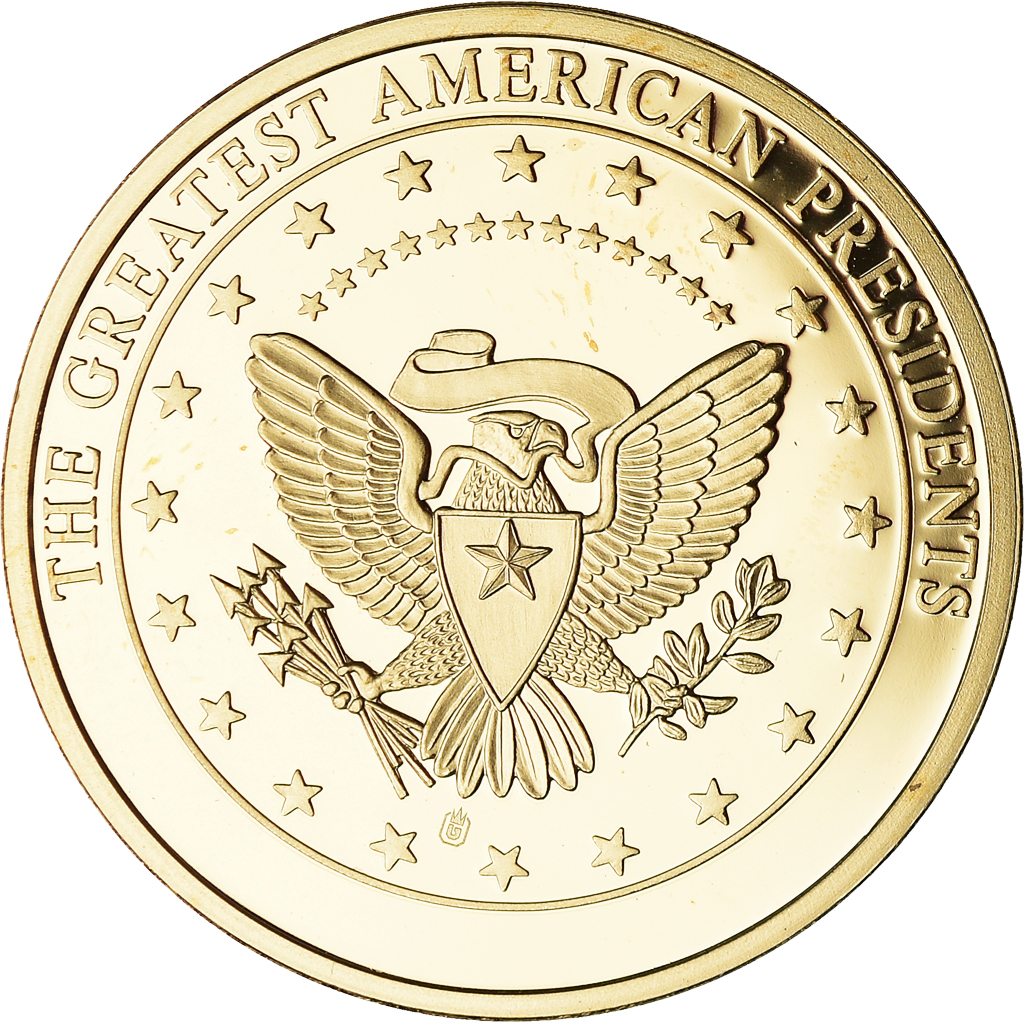 United States of America, Medal, Les Présidents des Etats-Unis, T. Jefferson