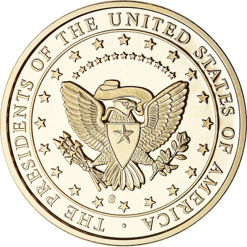 United States of America, Medal, Les Présidents des Etats-Unis, G.Bush