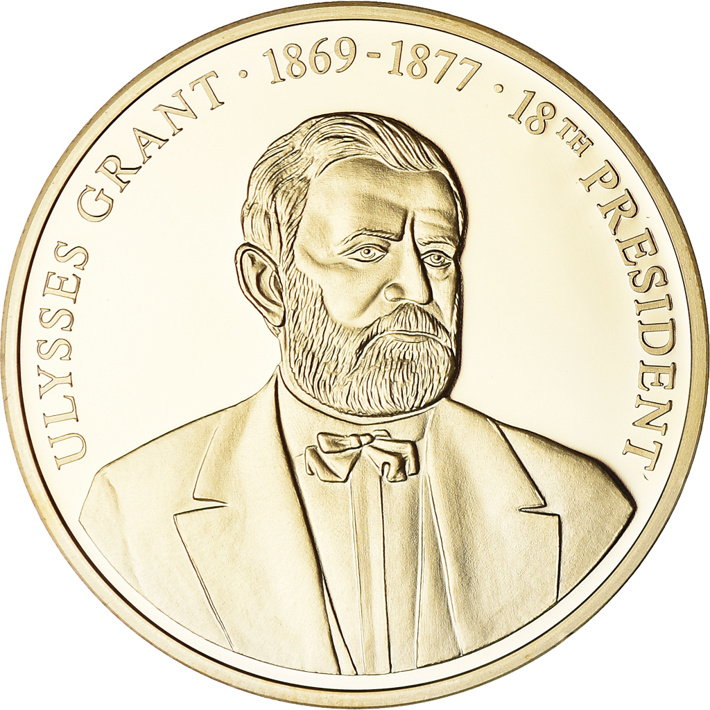 United States of America, Medal, Les Présidents des Etats-Unis, Grant