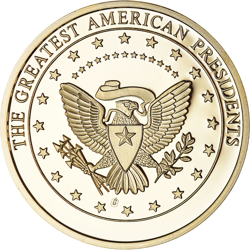 United States of America, Medal, Les Présidents des Etats-Unis, Roosevelt