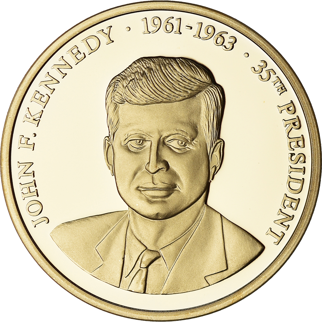 United States of America, Medal, Les Présidents des Etats-Unis, Kennedy