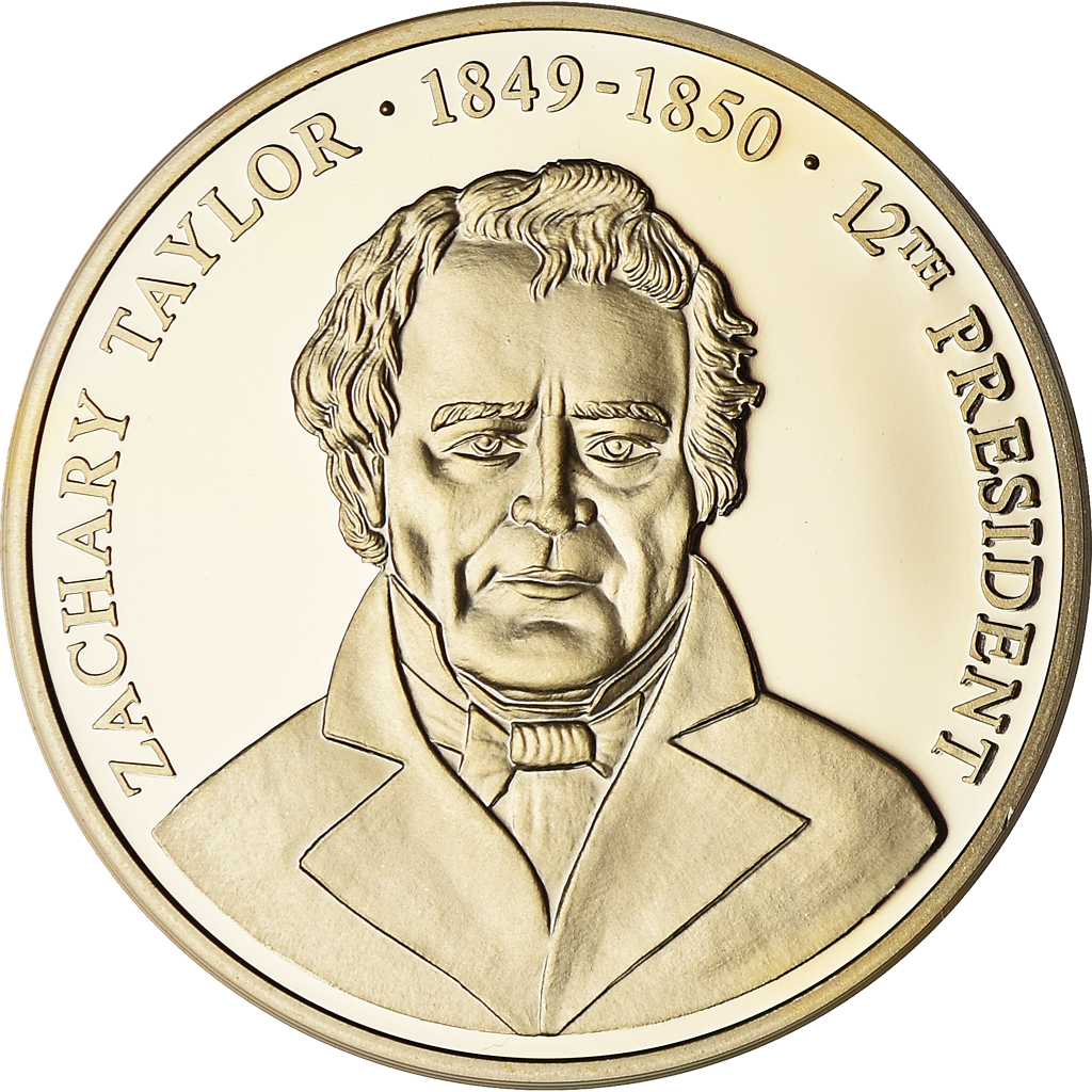 United States of America, Medal, Les Présidents des Etats-Unis, Taylor