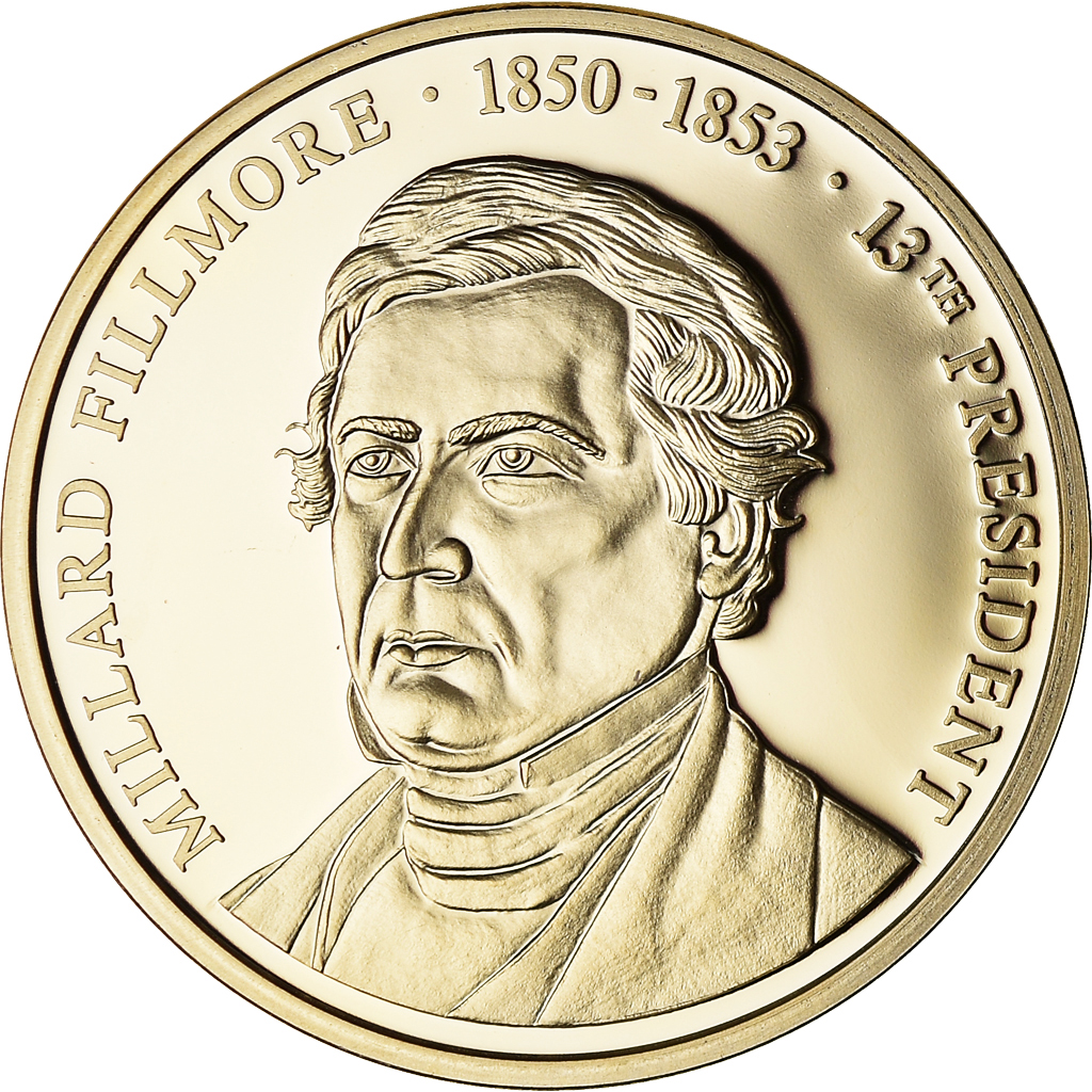 United States of America, Medal, Les Présidents des Etats-Unis, Fillmore
