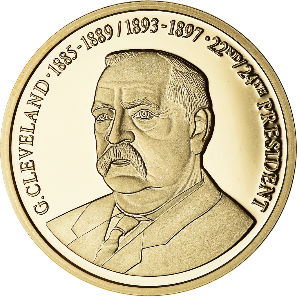 United States of America, Medal, Les Présidents des Etats-Unis, Cleveland