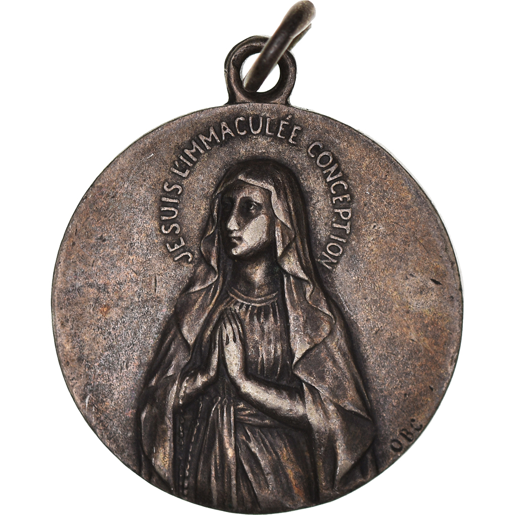 [188342] francia, medalla, lourdes je suis l Compra venta en todocoleccion