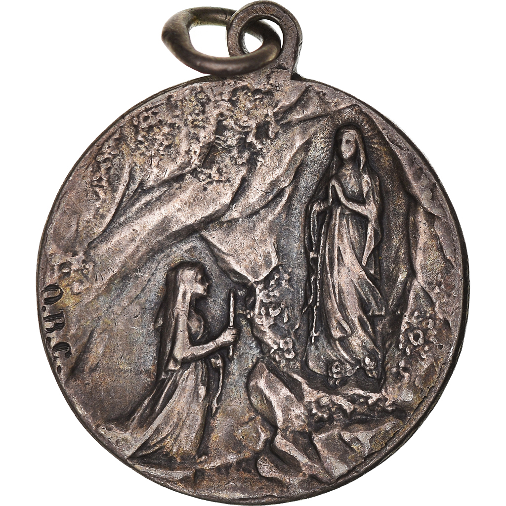 [188342] francia, medalla, lourdes je suis l Compra venta en todocoleccion
