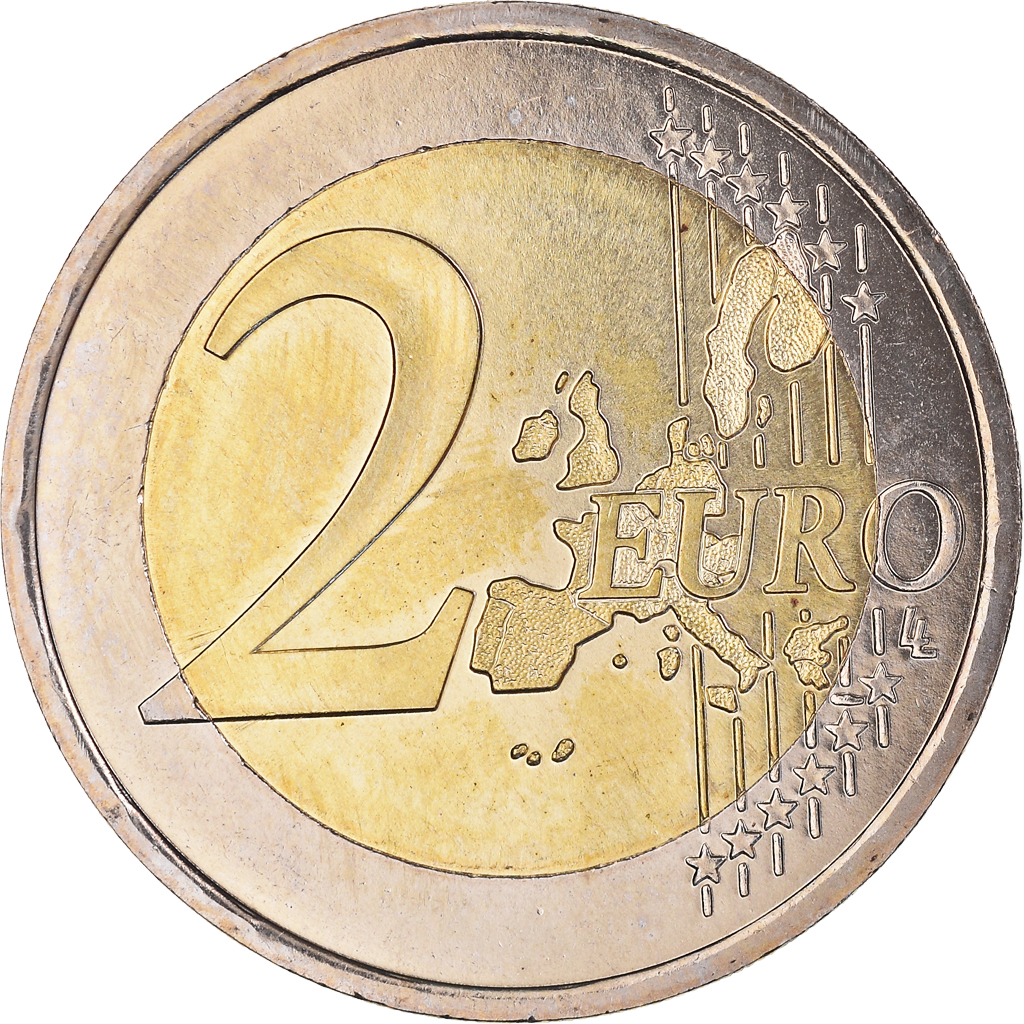 Frankreich, 2 Euro, 2002, Paris, BU, STGL, Bi-Metallic, Gadoury:8., KM:1289
