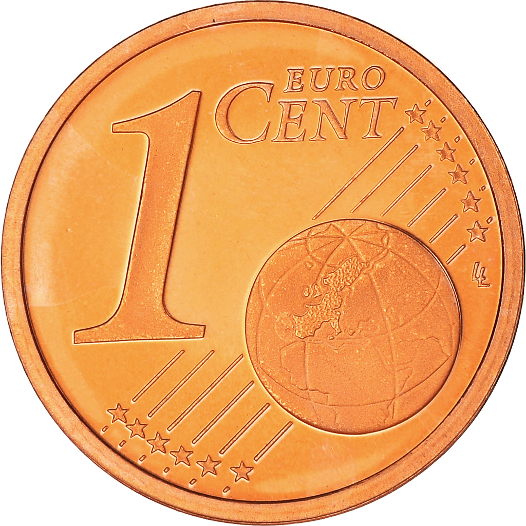 Francia, Euro Cent, 2000, Paris, Proof / BE, FDC, Cobre chapado en acero