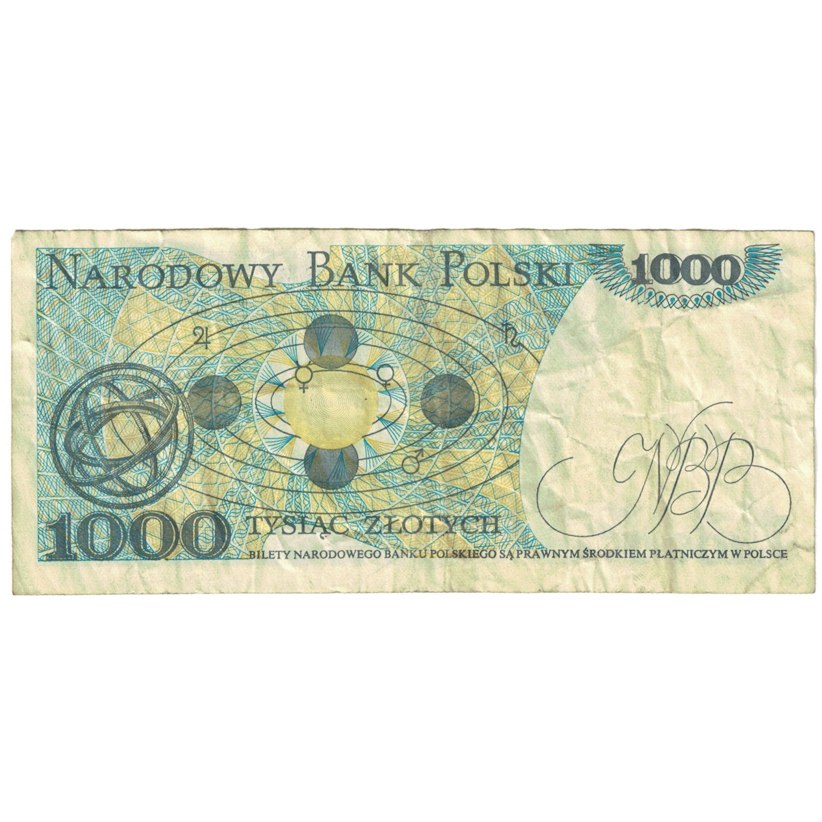 Banknote, Poland, 1000 Zlotych, 1982, 19820601, KM146a, VF(2025)