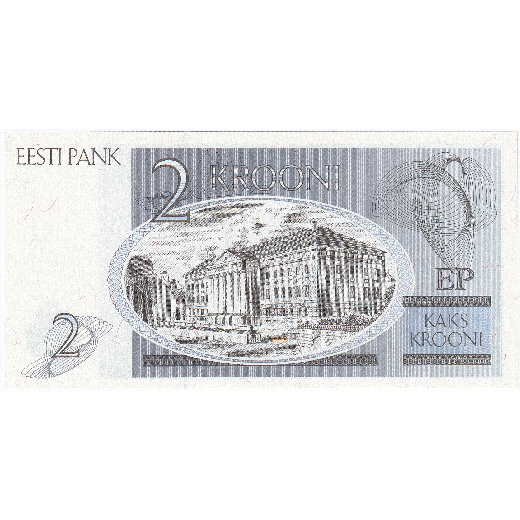 Estonia, 2 Krooni, 1992, KM:70a, UNC(65-70)
