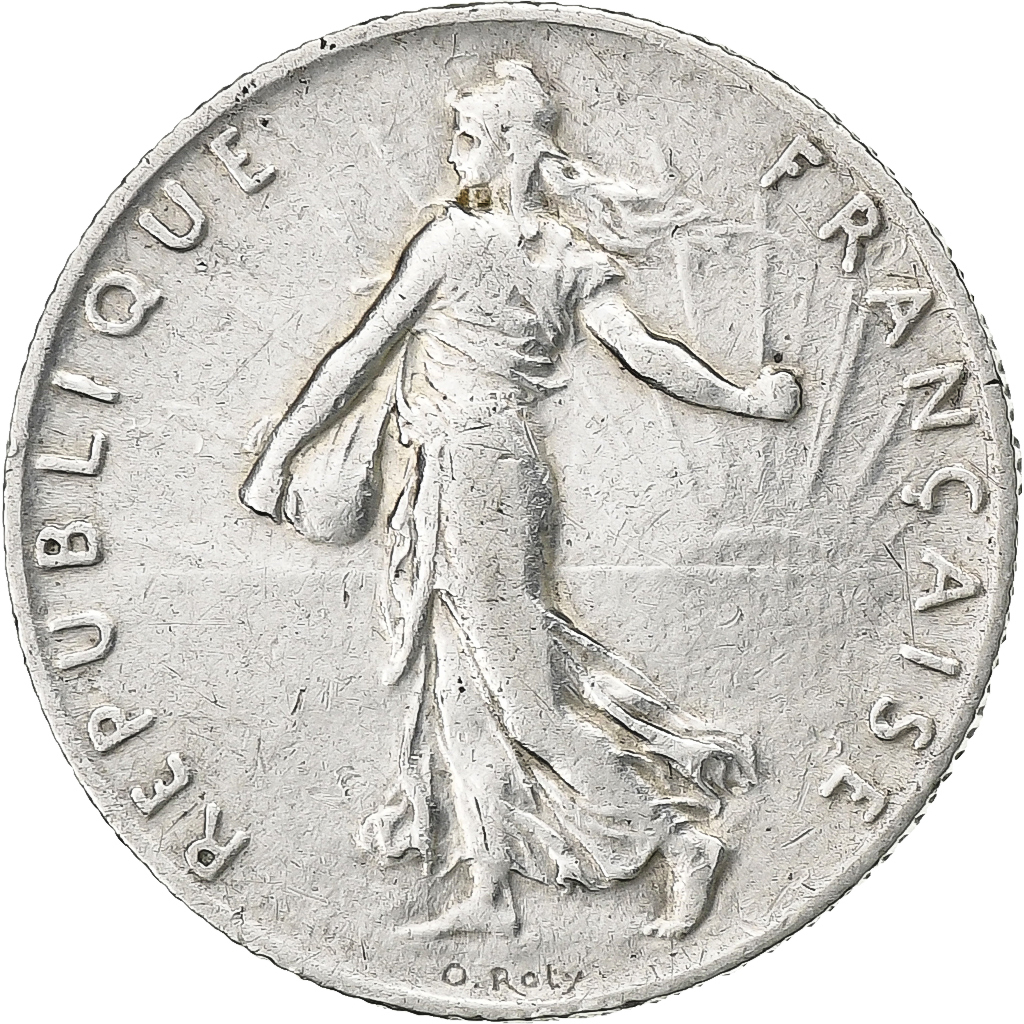 France, 50 Centimes, Semeuse, 1898, Paris, Silver, AU, Gadoury:420