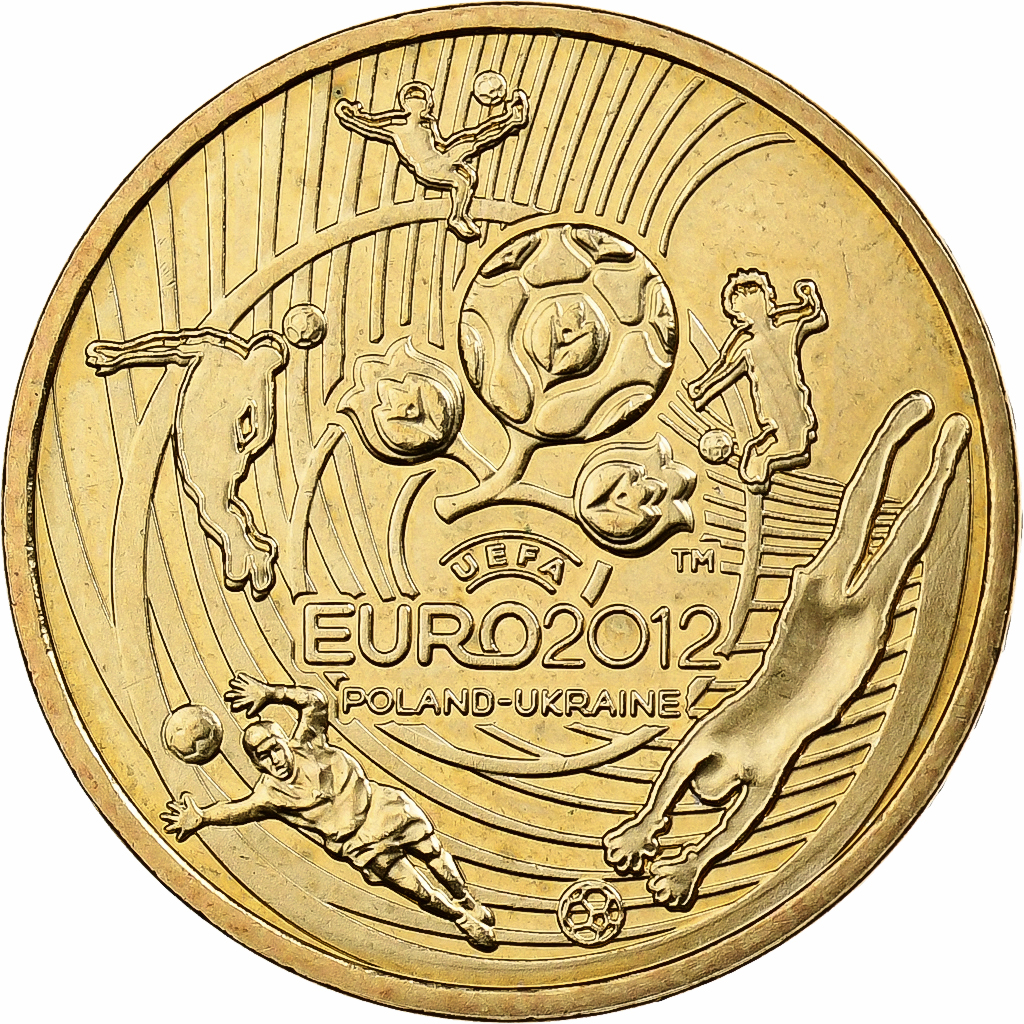 Poland, 2 Zlote, 2012, Warsaw, Brass, , KM:823