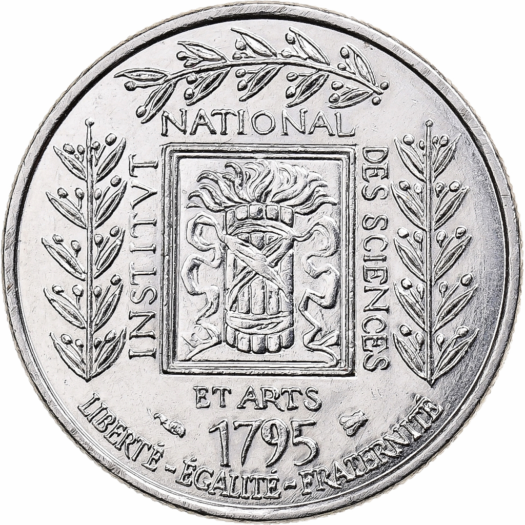 France, Franc, Institut, 1995, Nickel, , Gadoury:480, KM:1133
