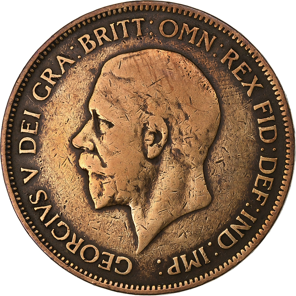 Great Britain, George V, Penny, 1931, Bronze, , KM:838