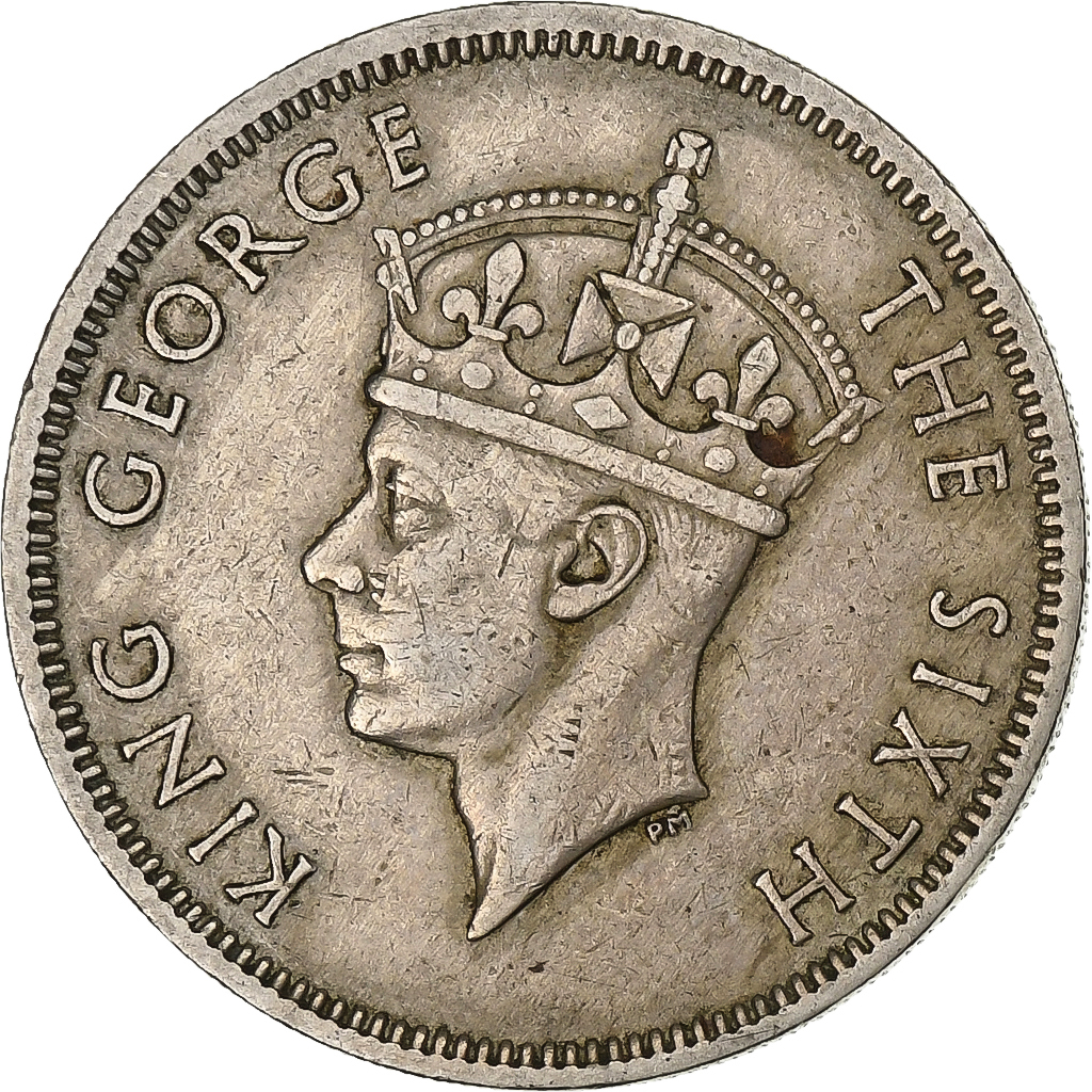 Southern Rhodesia, George VI, 2 Shillings, 1950, Copper-nickel, , KM:23