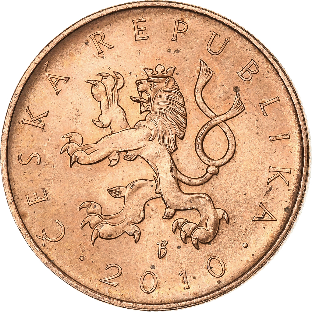 Czech Republic, 10 Korun, 2010, Copper Plated Steel, , KM:4