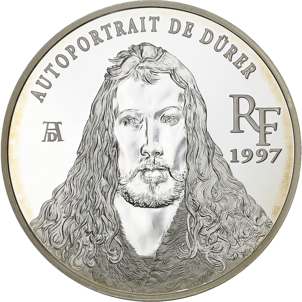 MONNAIE DE PARIS 1997年 10フラン 1.5ユーロ 銀貨 MONNAIE DE PARIS 1997年 10フラン 1.5ユーロ 銀貨 MONNAIE DE