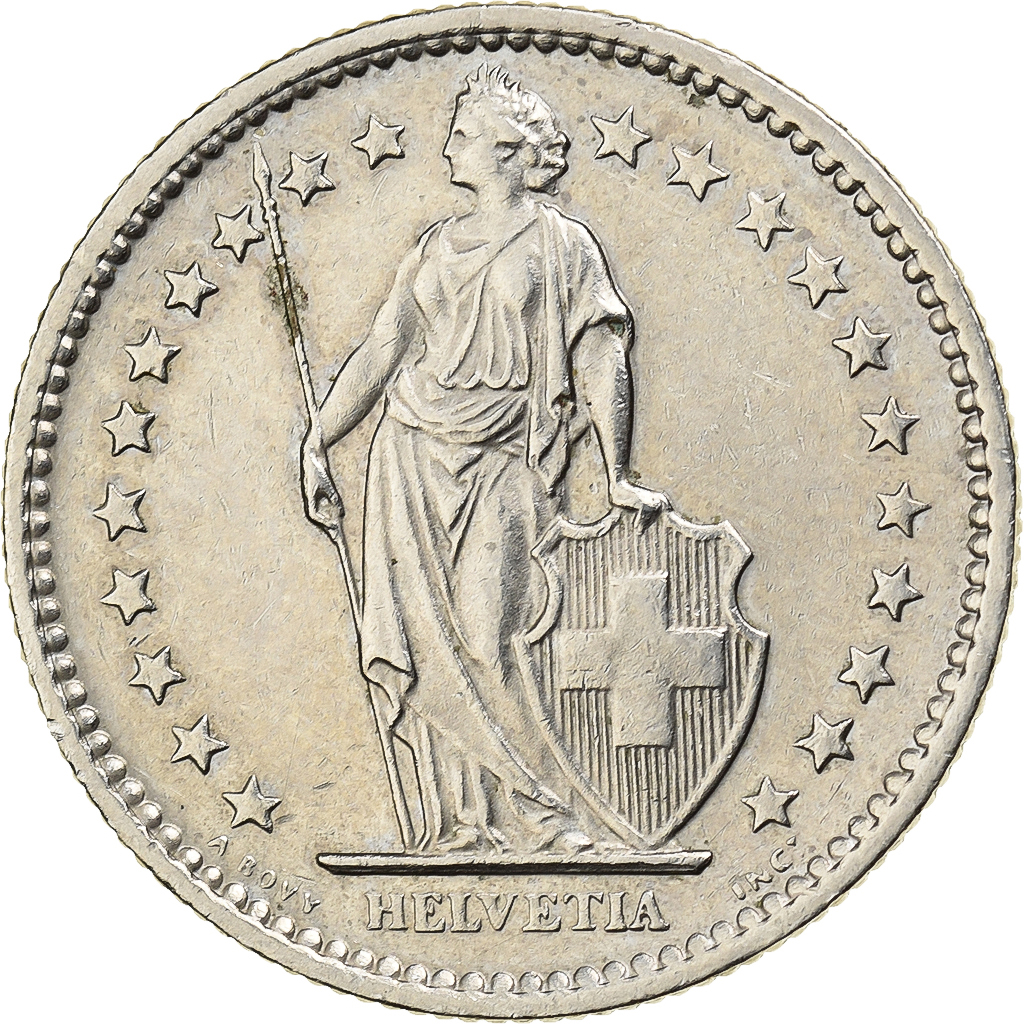 Switzerland, 2 Francs, 1980, Bern, Copper-nickel, , KM:21a.1