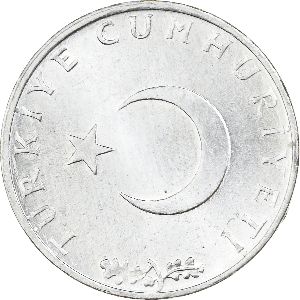 Turkey, 10 Kurus, 1975, Istanbul, Aluminum, , KM:891a
