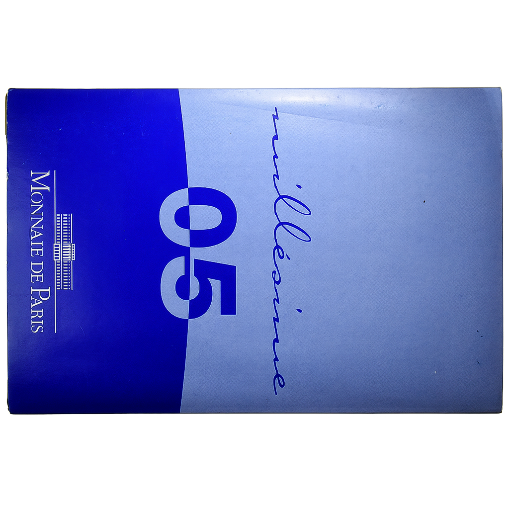 Frankreich, Coffret 1c. à 5€, BE, 2005, Monnaie de Paris, STGL