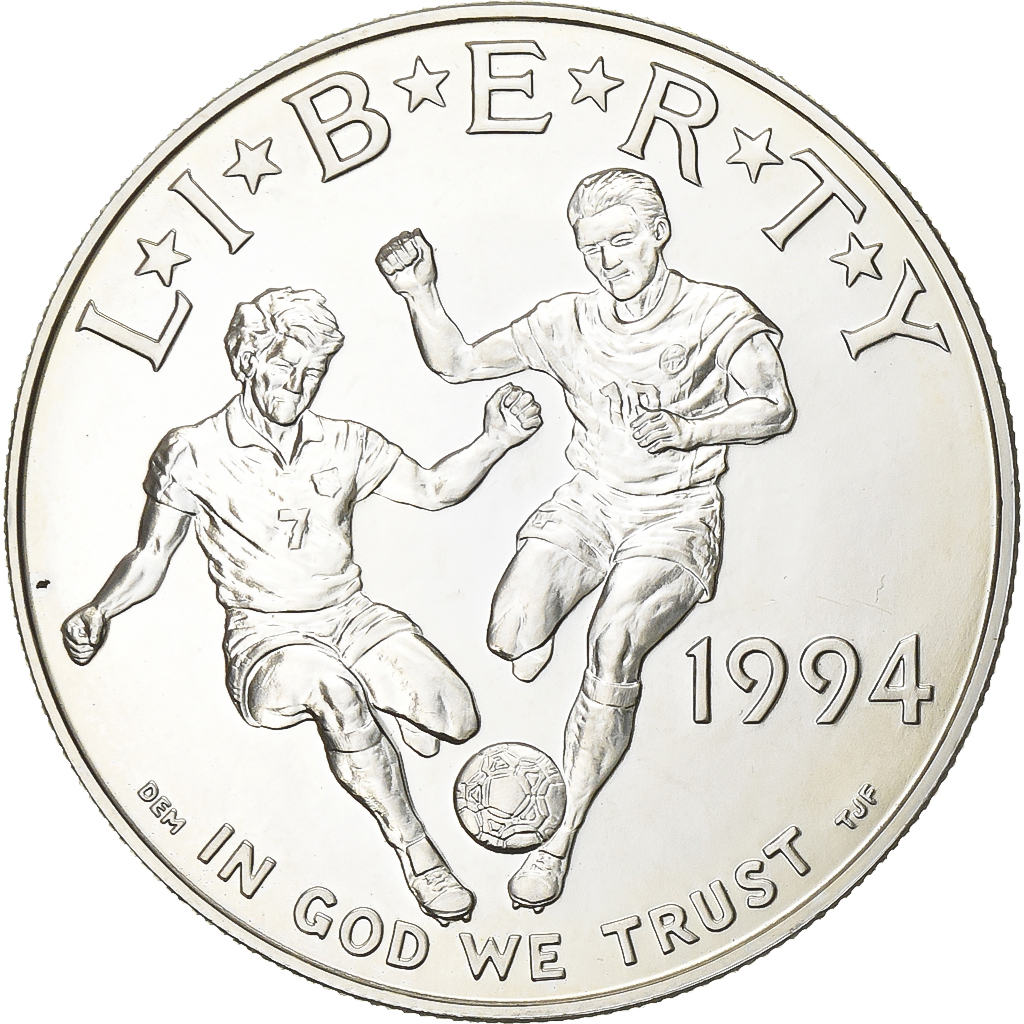 United States, Dollar, Coupe USA 1994, 1994, U.S. Mint, Silver, MS