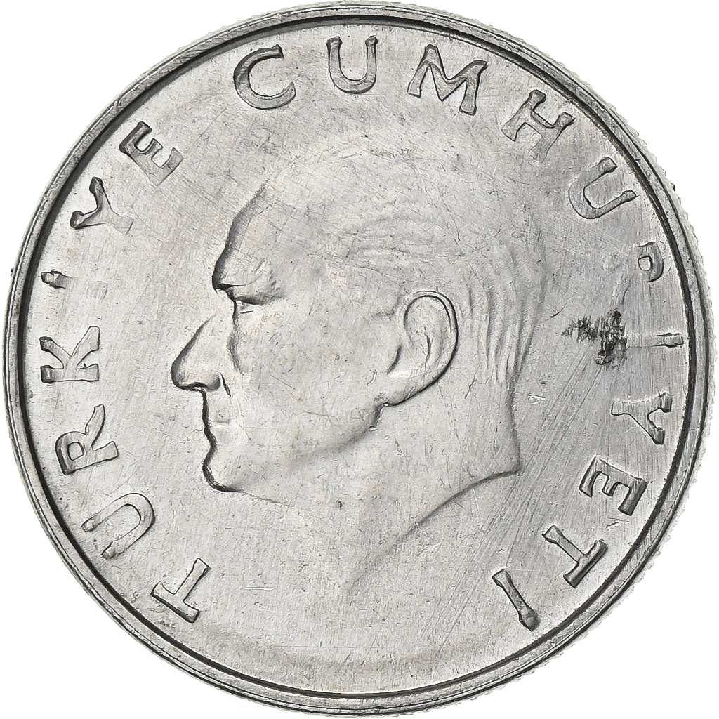 Turkey, 25 Lira, 1986, Aluminum, , KM:975