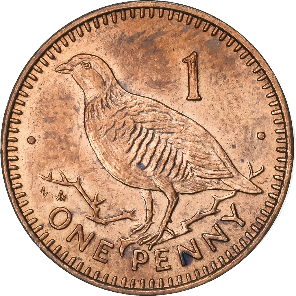 Gibraltar, Elizabeth II, Penny, 1990, Bronze, , KM:20