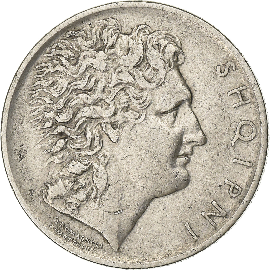 Albania, Lek, 1926, Rome, Nickel, , KM:5