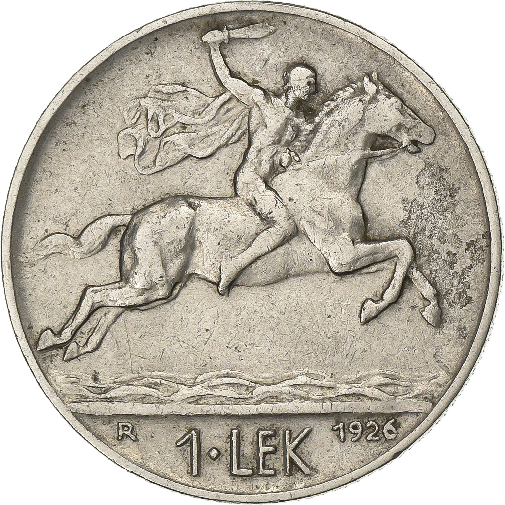 Albania, Lek, 1926, Rome, Nickel, , KM:5