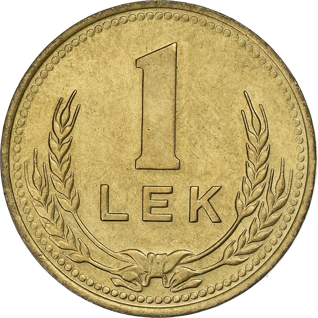 Albania, Lek, 1988, Aluminum-Bronze, , KM:66