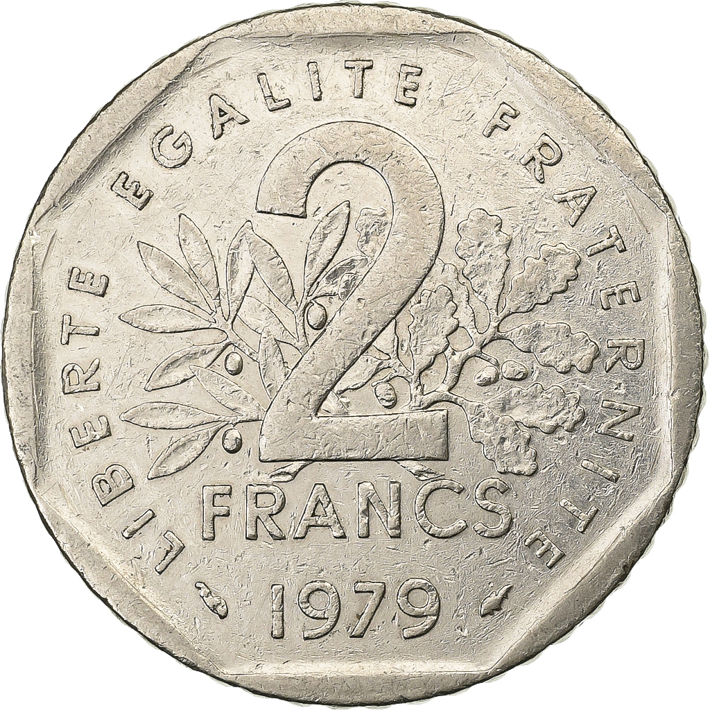 France, 2 Francs, Semeuse, 1979, Paris, Nickel, , Gadoury:547, KM:942.1
