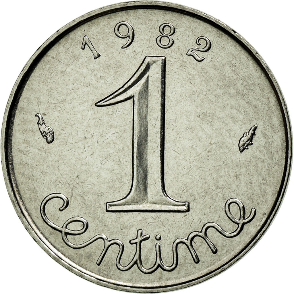Coin, France, Épi, Centime, 1982, , Stainless Steel, Gadoury:91