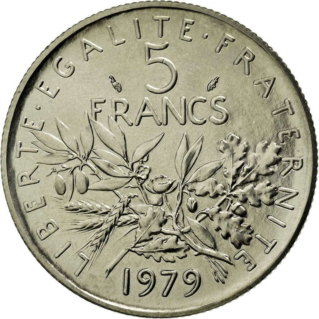 Coin, France, Semeuse, 5 Francs, 1979, Paris, , Nickel Clad