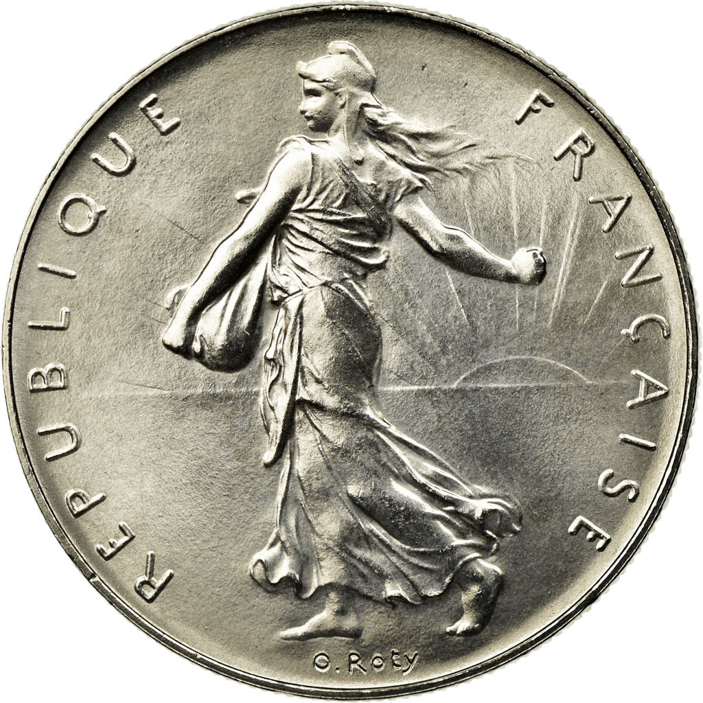 Coin, France, Semeuse, Franc, 1976, , Nickel, Gadoury:474